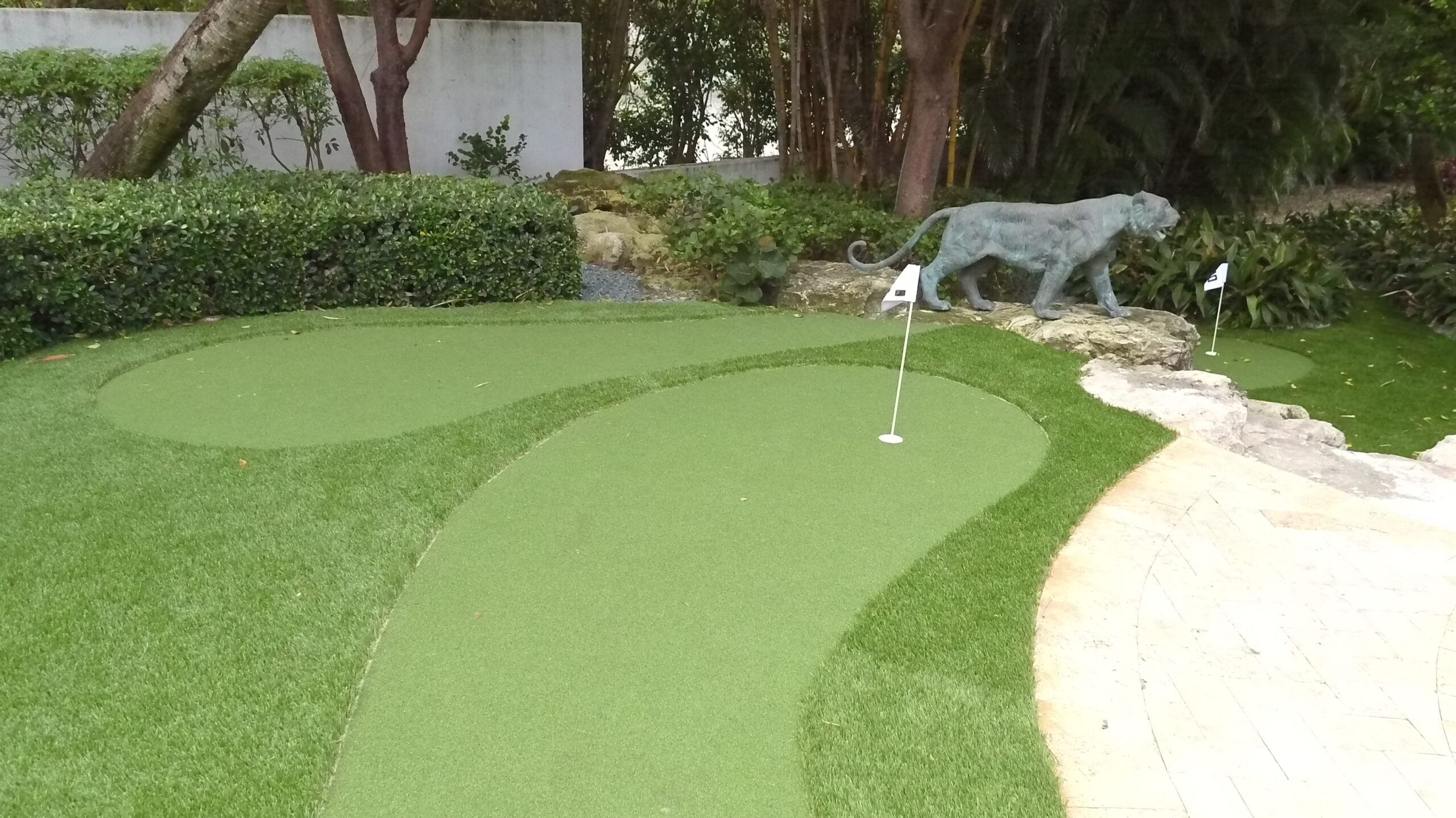 Royal Palm Yacht & Country Club estate — Putting greens install