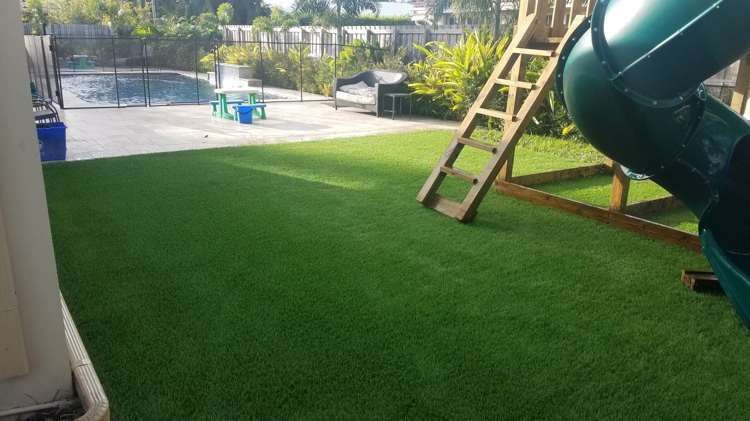 Parkland play area — install photo 1