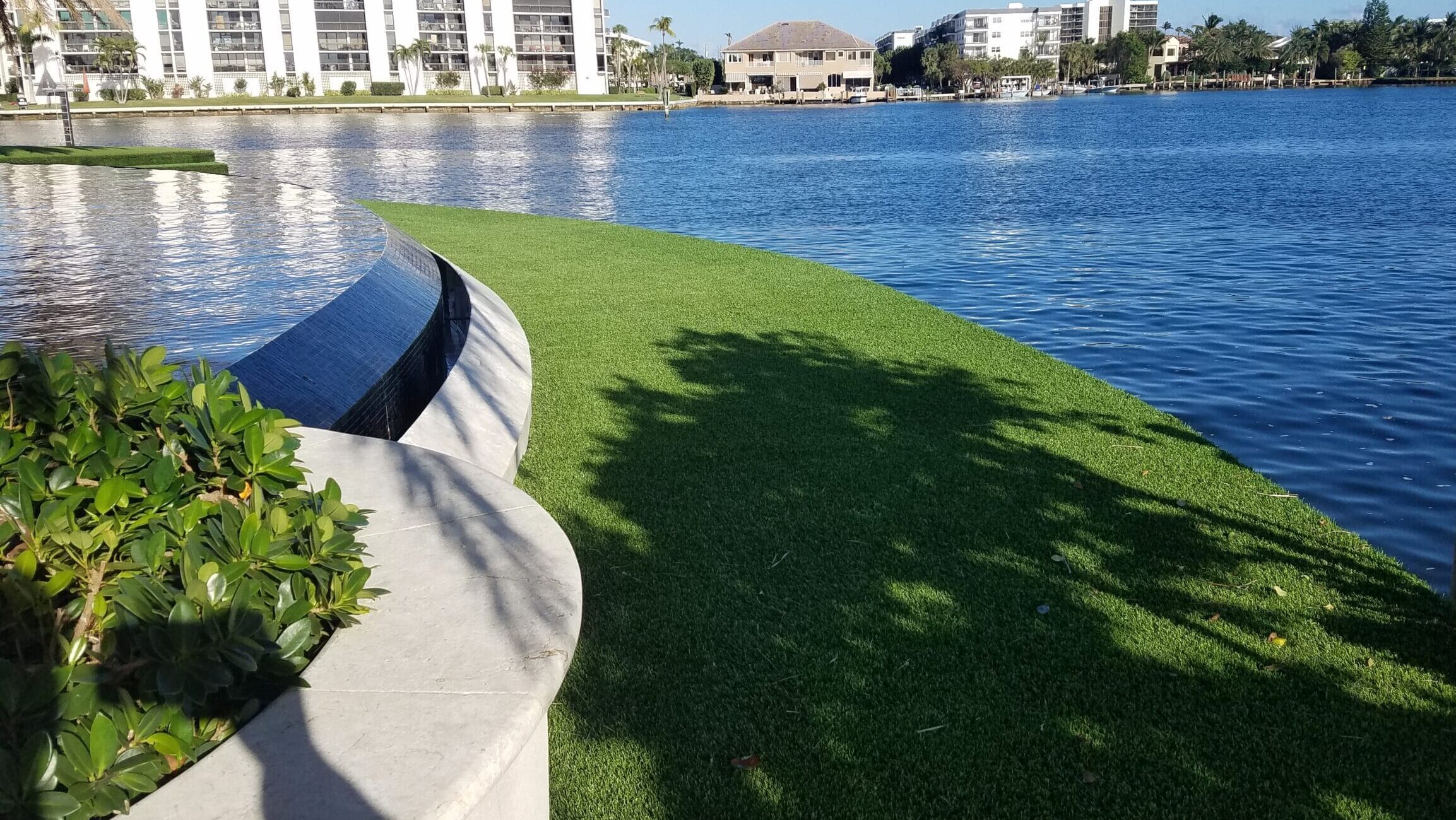 Bay Colony oceanfront — Backyards install